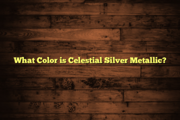 What Color is Celestial Silver Metallic?