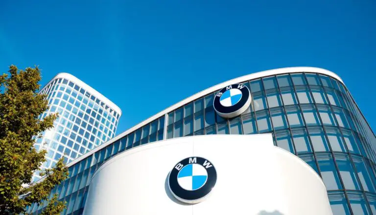 BMW headquarters in Munich, Germany where BMW cars are manufactured