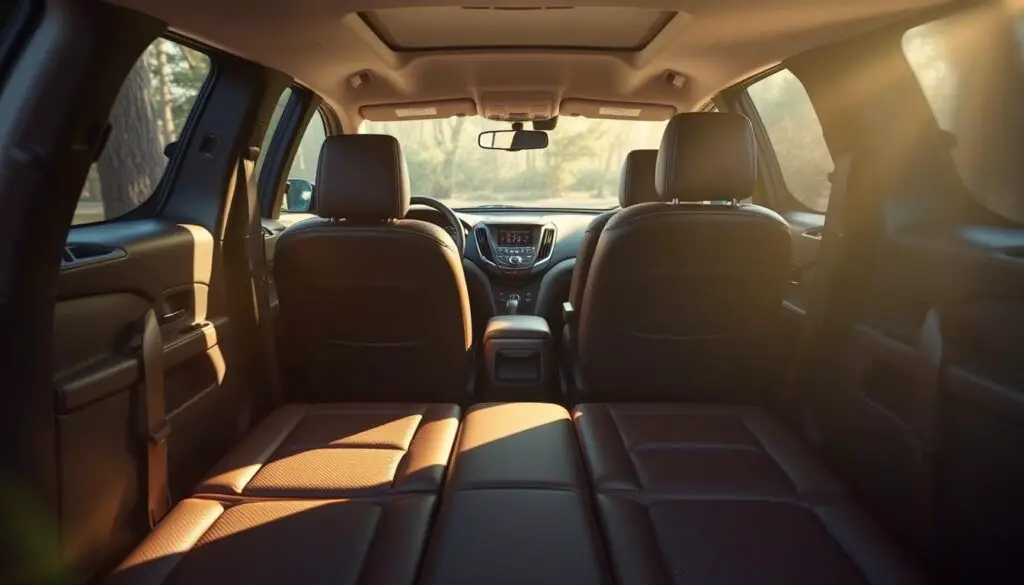 Chevy Equinox interior seating configuration