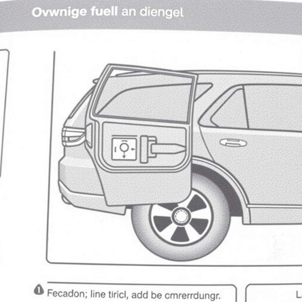 Dodge Durango fuel door symbol and location on vehicle diagram Dodge Durango fuel door symbol and location on vehicle diagram