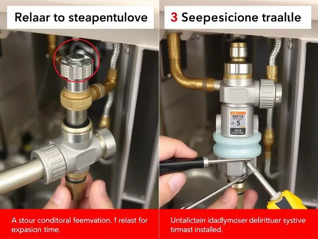 Expansion valve replacement process Expansion valve replacement process