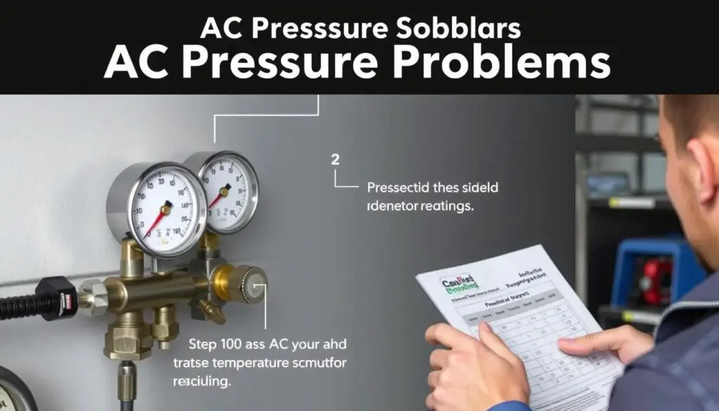 Step-by-step AC pressure diagnosis with manifold gauges Step-by-step AC pressure diagnosis with manifold gauges