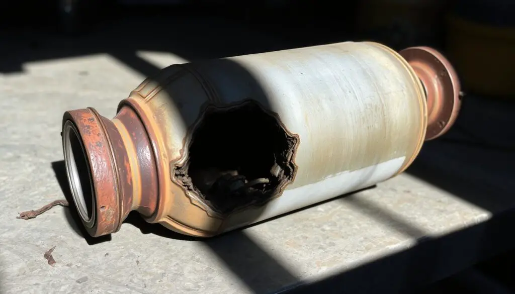 failing catalytic converter