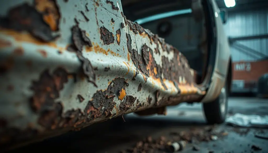 vehicle rust damage