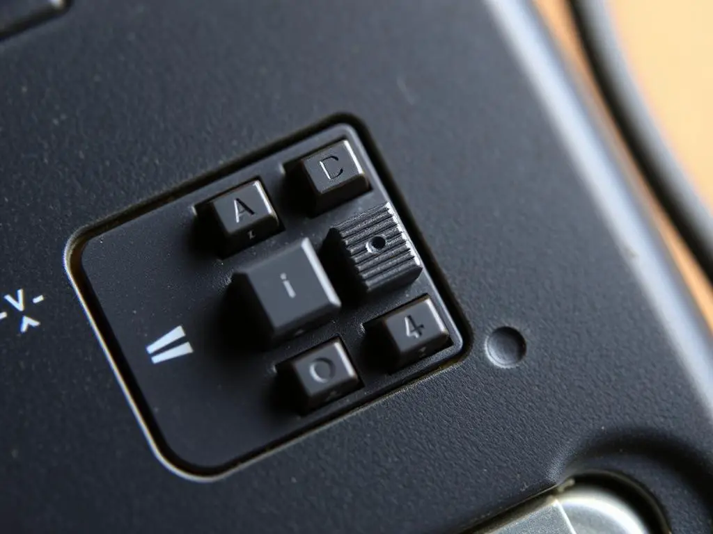 DIP switches on older garage door remote DIP switches on older garage door remote