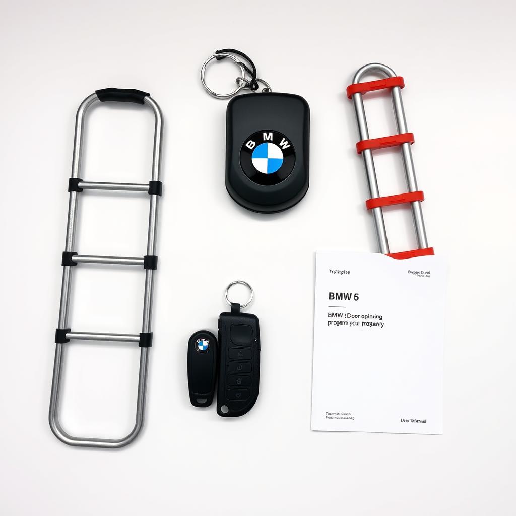 Items needed for BMW garage door opener programming Items needed for BMW garage door opener programming