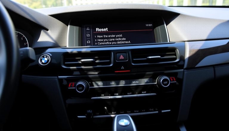 Reset Your BMW Car Radio System