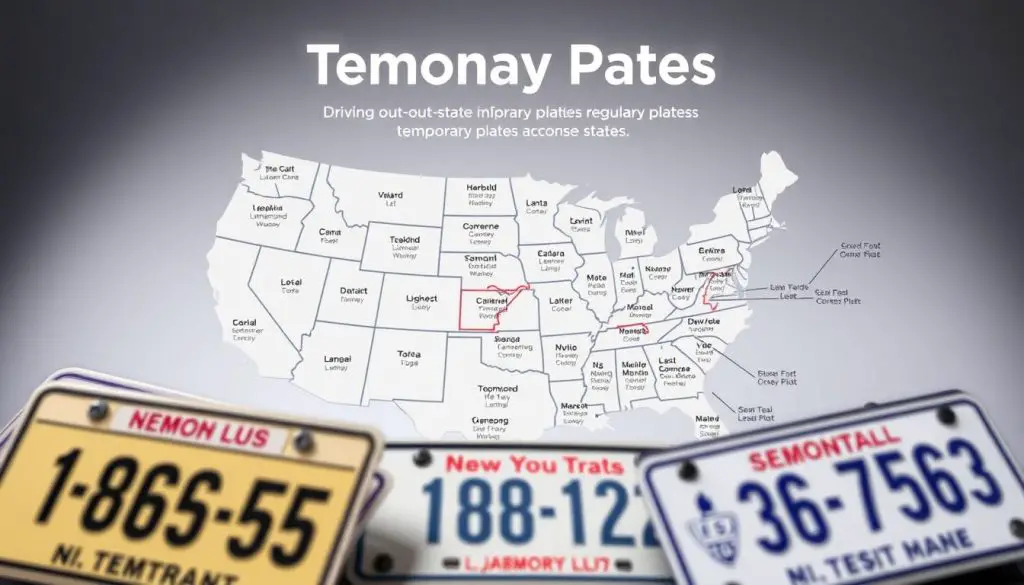 temporary license plates regulations across states temporary license plates regulations across states