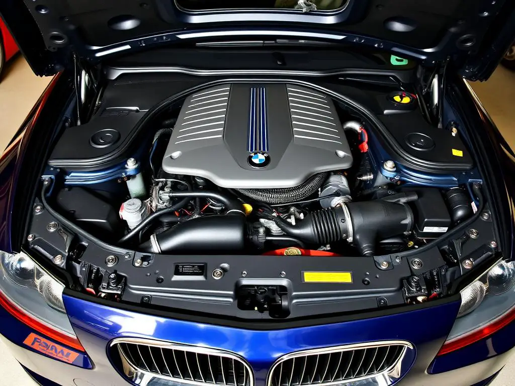 2003 BMW Z4 with hood open showing engine problems - BMW Z4 years to avoid
