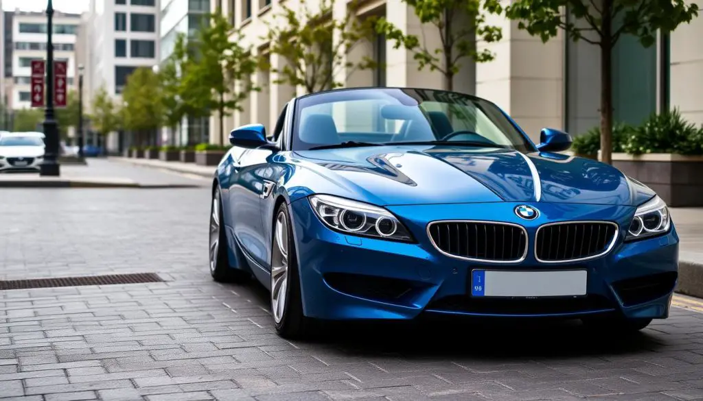 2015 BMW Z4 in blue showing improved design - BMW Z4 years to avoid