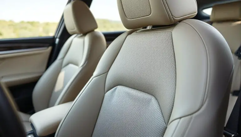 BMW Sensatec interior in a modern BMW showing the texture and finish of the synthetic leather