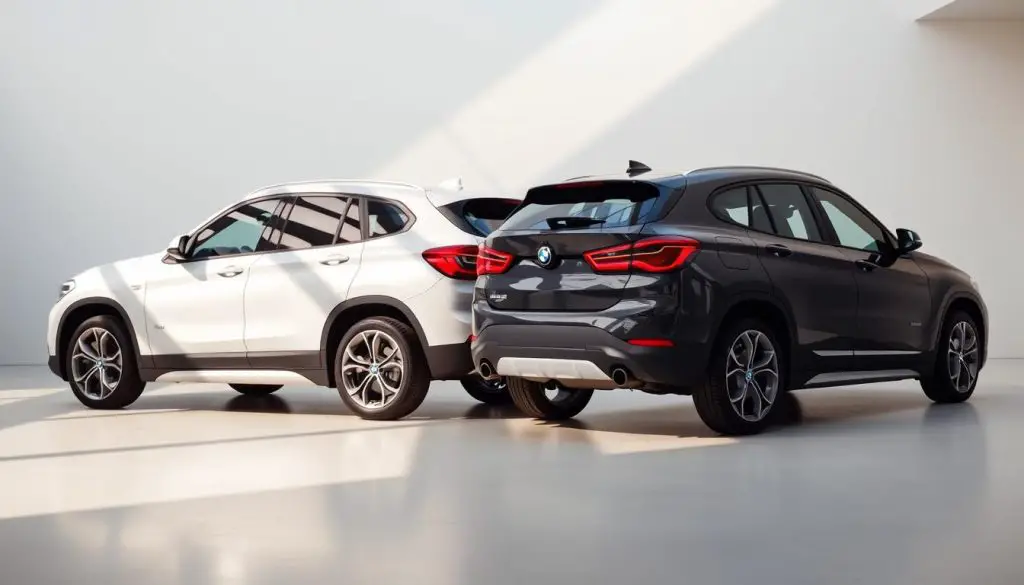 BMW X1 vs X2 size comparison