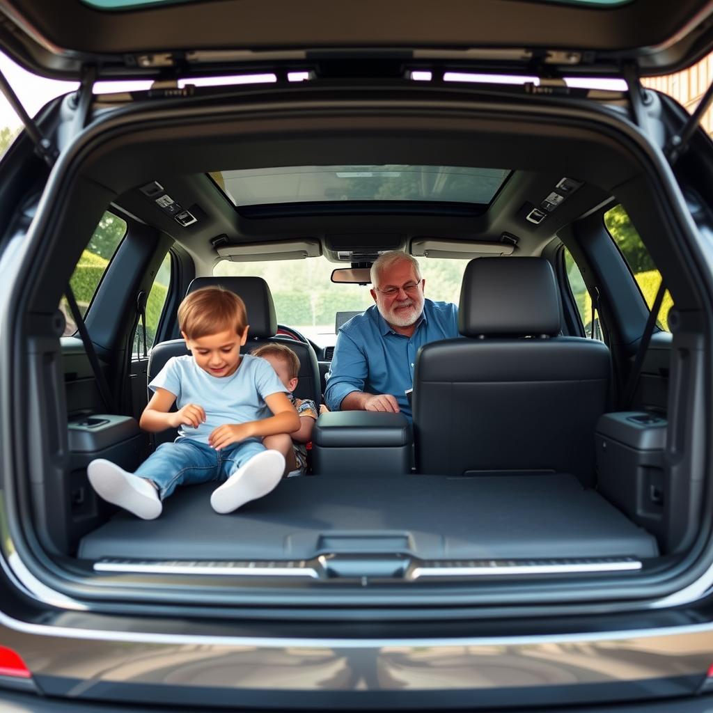 BMW X5 with third row occasionally used