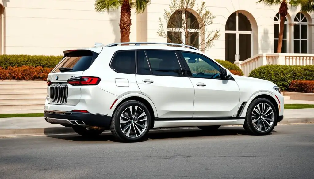 BMW X7 exterior showing the largest BMW SUV with three rows