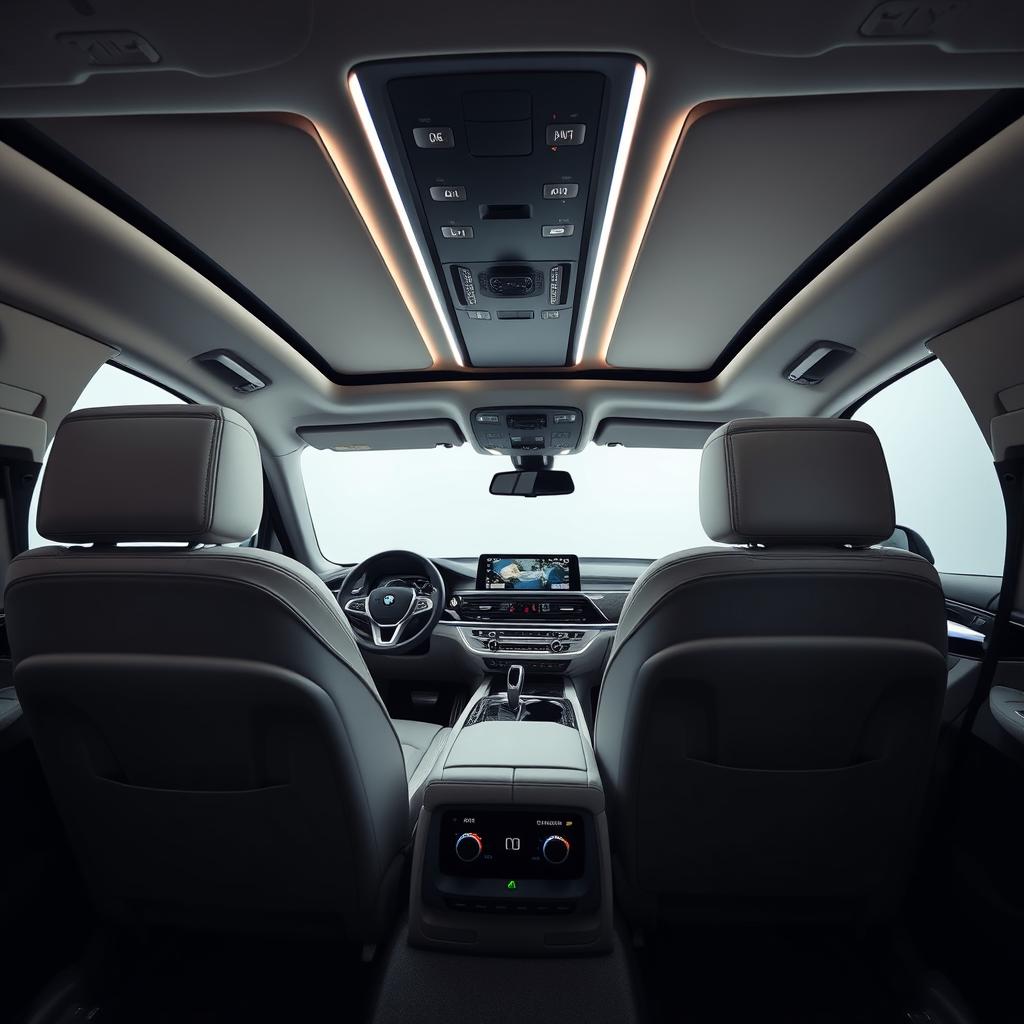 BMW X7 luxury interior with all amenities