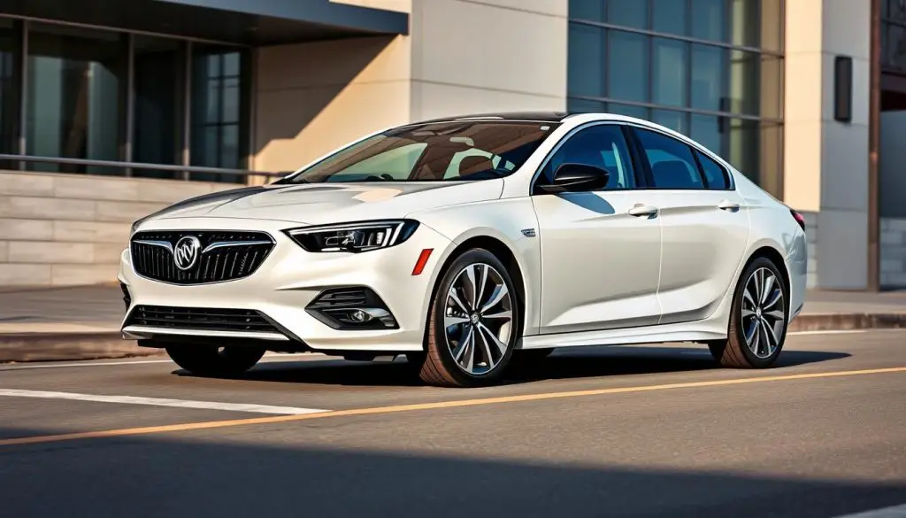 Buick Regal eAssist hybrid showcasing sporty design with eco-friendly technology Buick Regal eAssist hybrid showcasing sporty design with eco-friendly technology