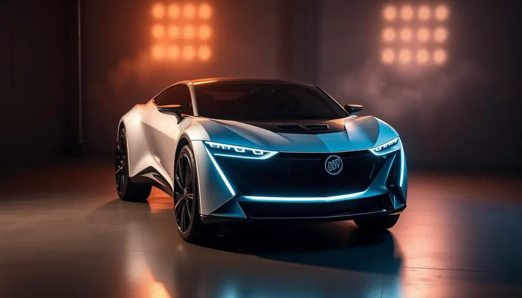 Buick Wildcat EV concept showcasing the brand's future electric vehicle design direction Buick Wildcat EV concept showcasing the brand's future electric vehicle design direction