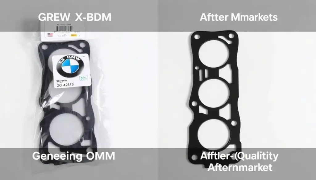 Comparison of OEM and aftermarket BMW valve cover gaskets Comparison of OEM and aftermarket BMW valve cover gaskets