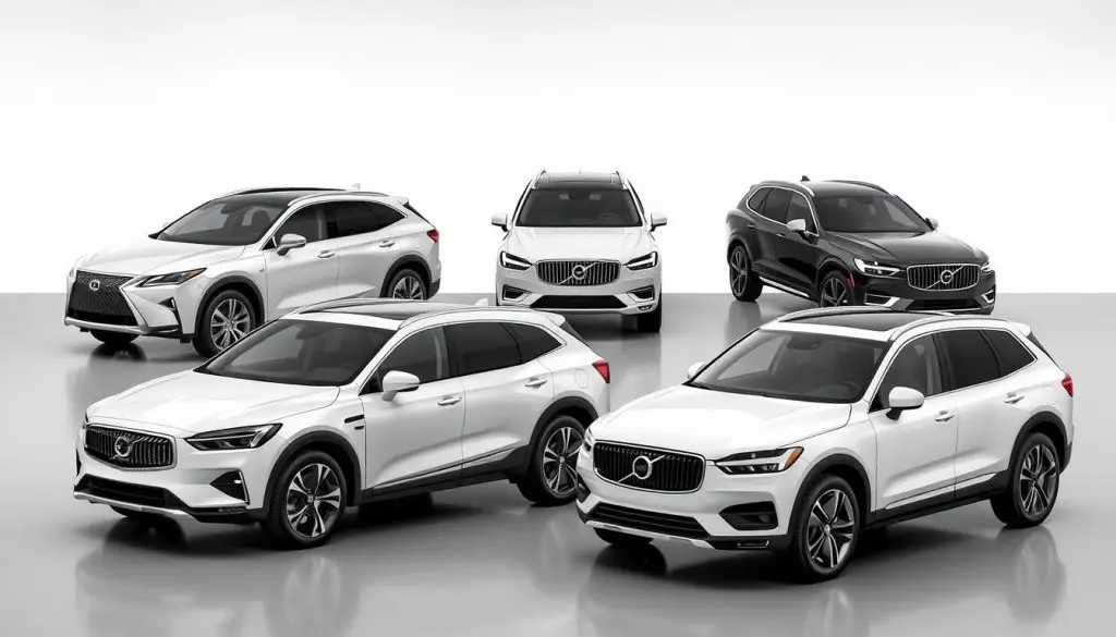 Comparison of luxury hybrid SUVs from different manufacturers including past Buick models Comparison of luxury hybrid SUVs from different manufacturers including past Buick models