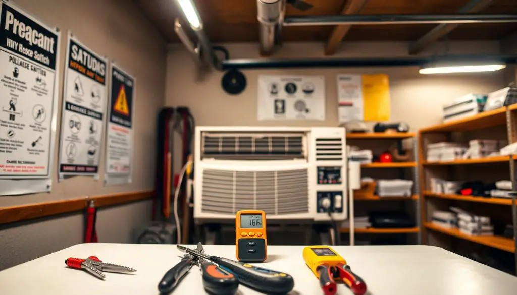 DIY AC repair safety precautions DIY AC repair safety precautions