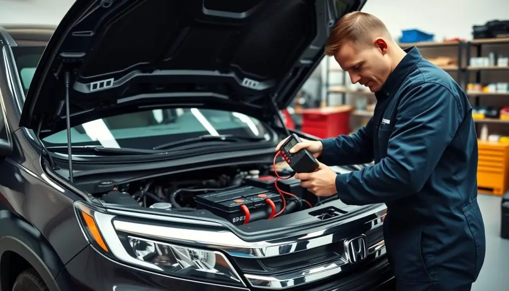 Honda Pilot battery testing Honda Pilot battery testing