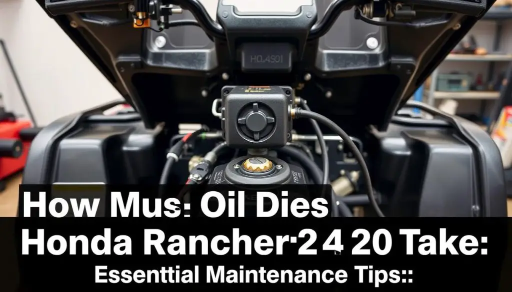 Honda Rancher420 oil capacity Honda Rancher420 oil capacity