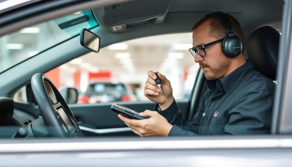 Honda dealership service center programming a replacement key Honda dealership service center programming a replacement key