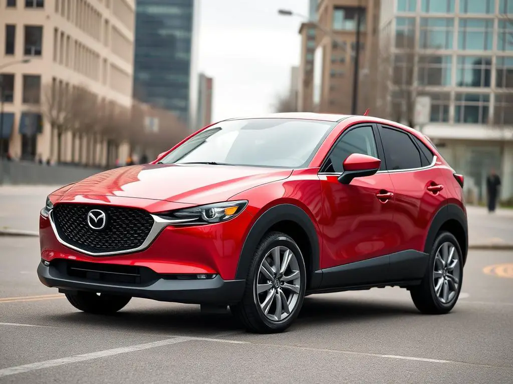 Mazda CX-30 compact SUV as a reliable alternative to Jeep Renegade