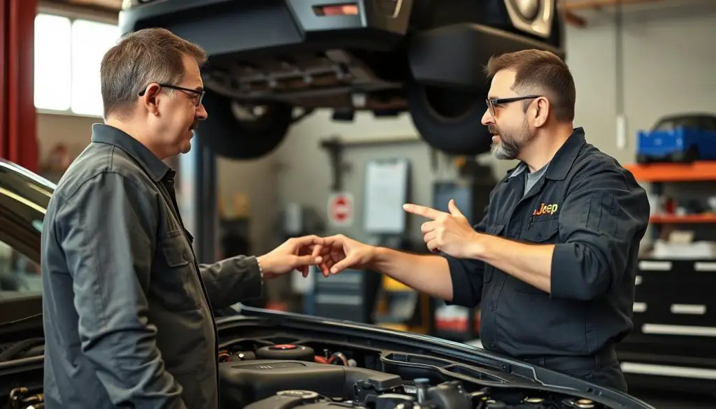Mechanic answering questions about Jeep Compass reliability issues