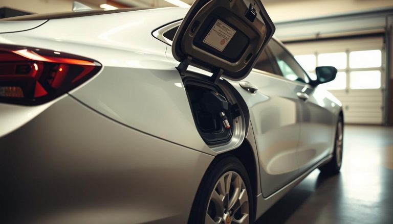 Open Gas Tank on Chevy Malibu