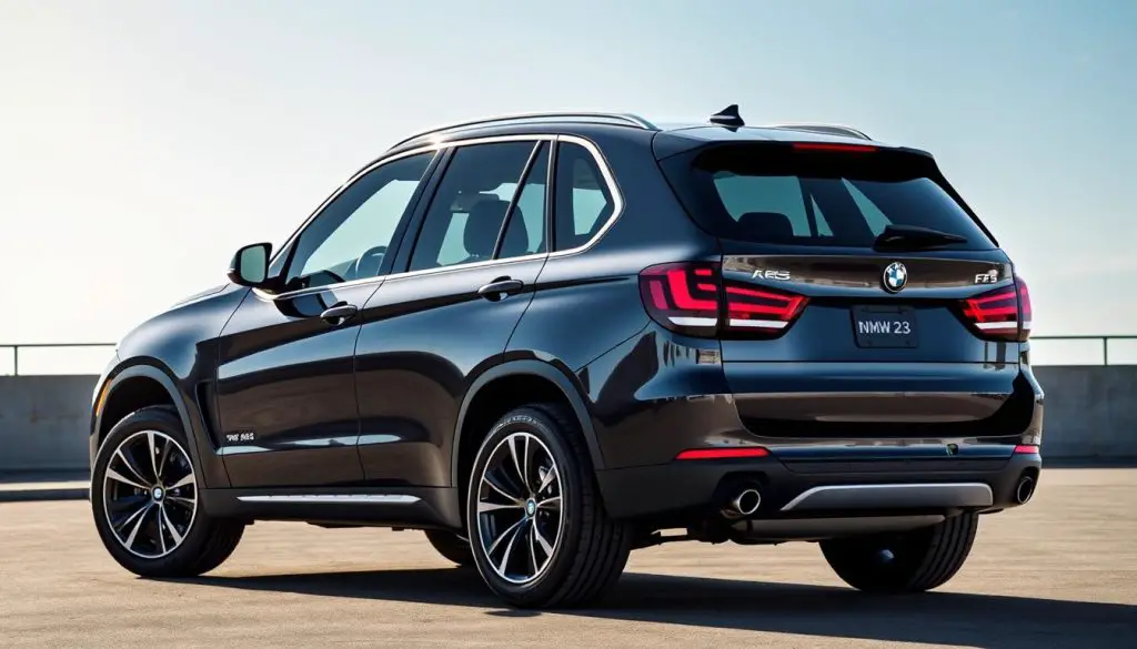 Previous generation BMW X5 F15 with optional third row