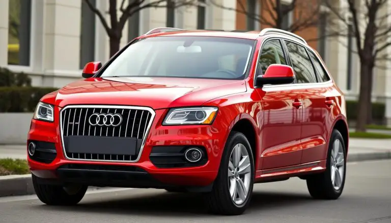 Red 2012 Audi Q5 - one of the worst Audi Q5 years to avoid due to engine problems