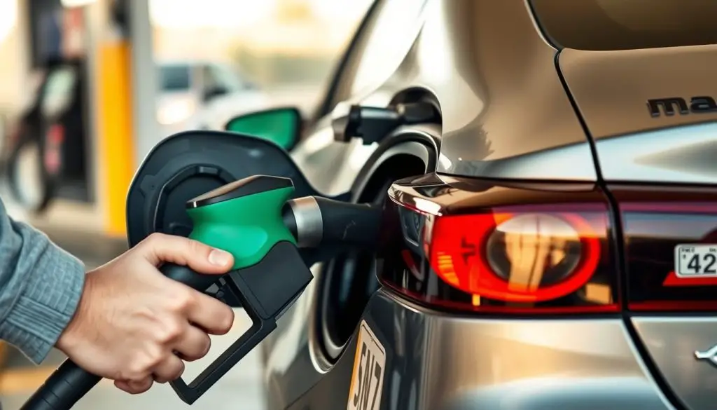 Refueling Mazda3 Safety Precautions