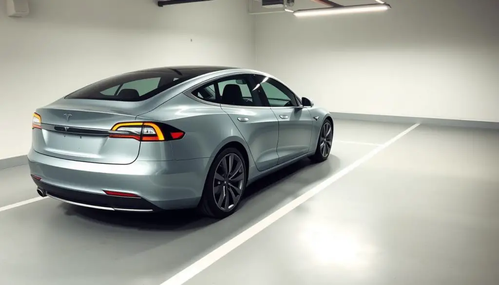 Tesla Autopark feature Tesla Autopark feature