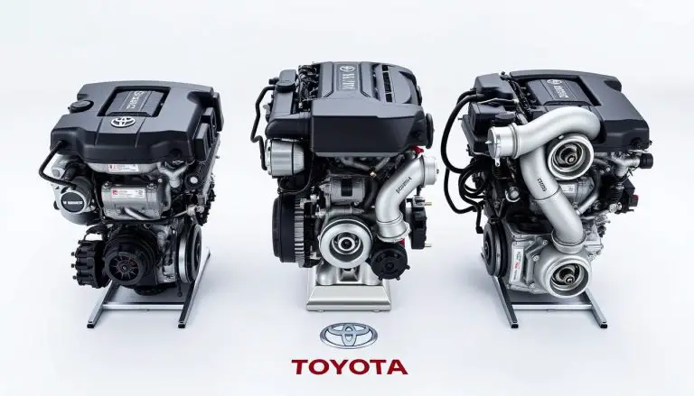 Toyota's lineup of turbocharged engines including the 1.2L, 2.4L and 3.5L V6 Twin-Turbo