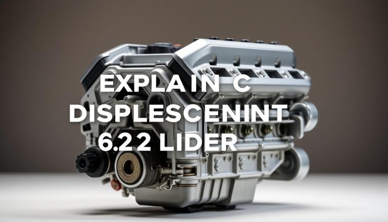 What Displacement is a 6.2 Liter Engine Explained