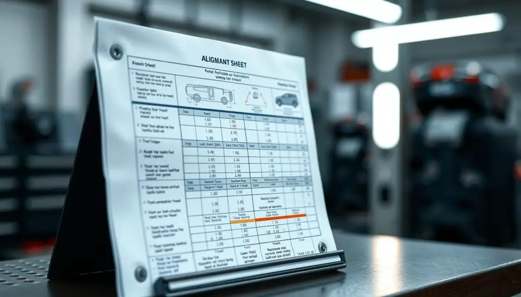 alignment sheet alignment sheet