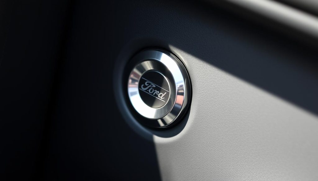 fuel door release button