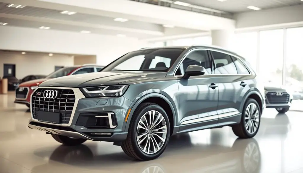 Audi three-row models