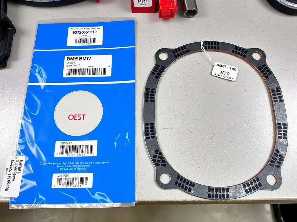 Comparison between OEM and aftermarket BMW oil pan gaskets