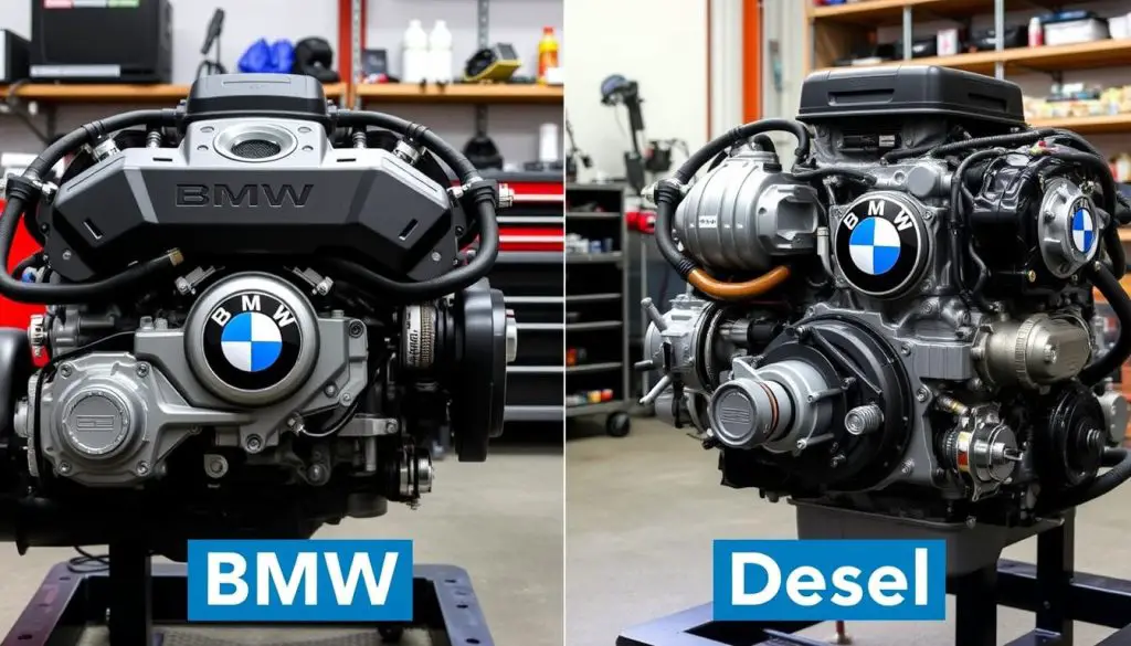 Comparison of BMW gasoline and diesel engines Comparison of BMW gasoline and diesel engines