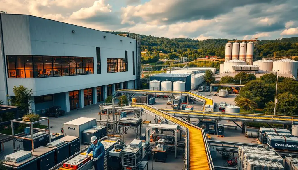 Deka Batteries manufacturing facility