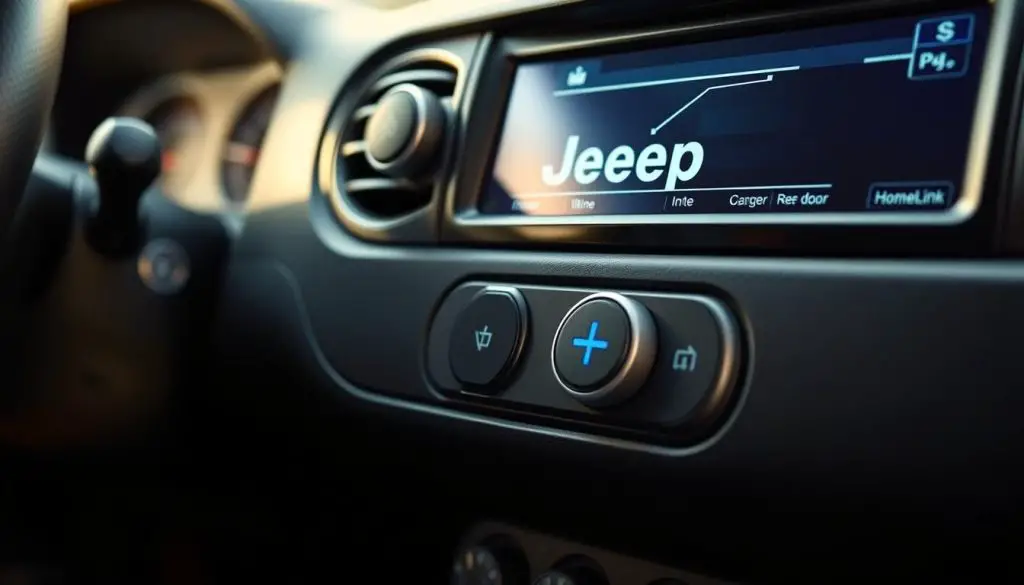HomeLink system in Jeep models HomeLink system in Jeep models