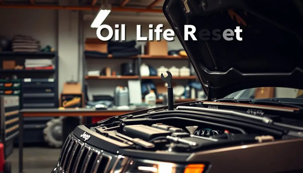 Jeep Grand Cherokee oil life reset preparation
