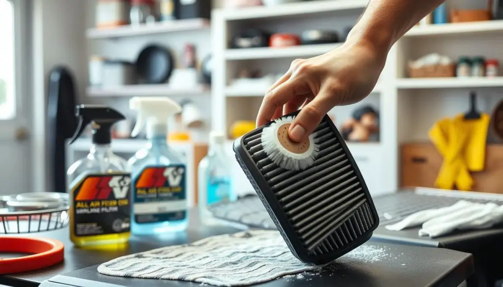 K&N air filter cleaning process K&N air filter cleaning process