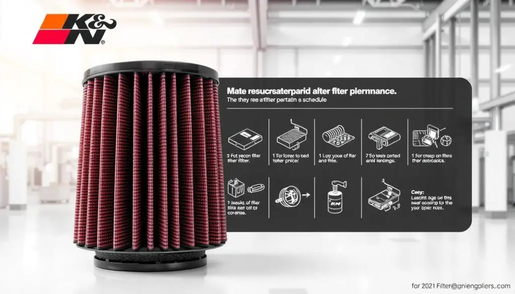 K&N air filter cleaning schedule K&N air filter cleaning schedule