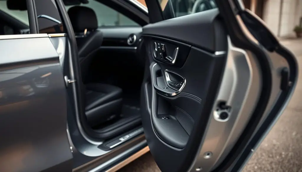 Mercedes emergency entry