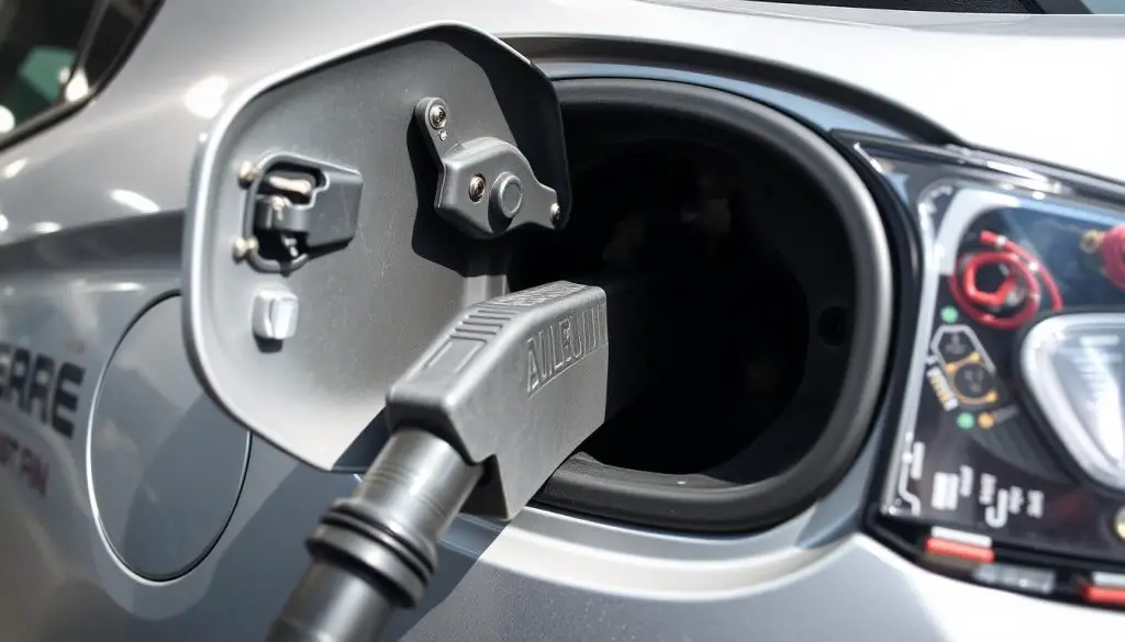 Mitsubishi Mirage fuel door problems