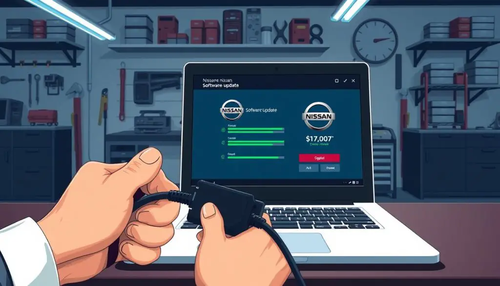 Nissan software update process
