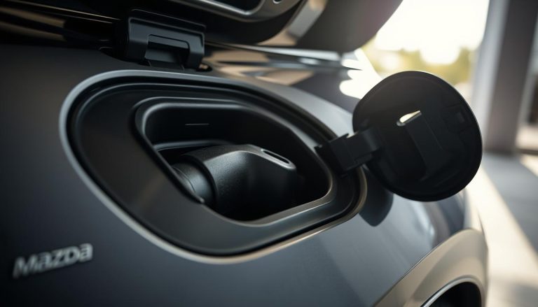 Open Gas Tank on Mazda CX90